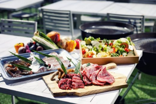 のじまスコーラ　BBQテラス